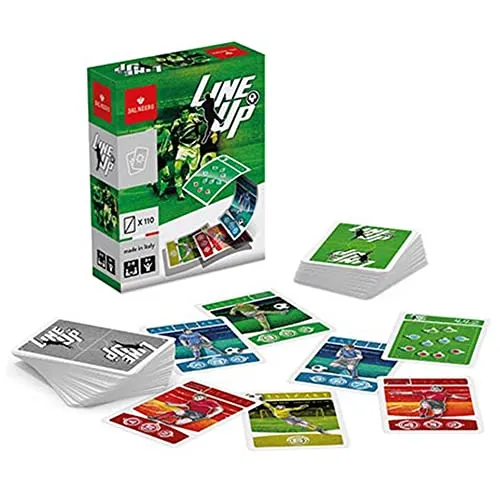 Dal Negro Line Up gioco carte calcio 8+ 110 carte