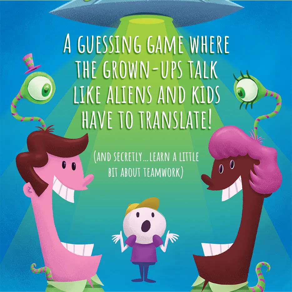 Exploding Kittens My Parents Might Be Martians gioco carte famiglia