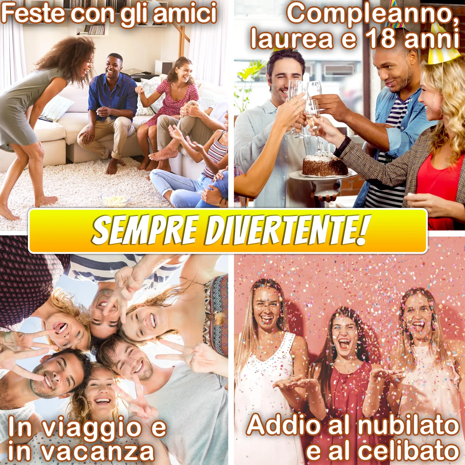 Magma Games Carte per Bere party game 120 carte 18+