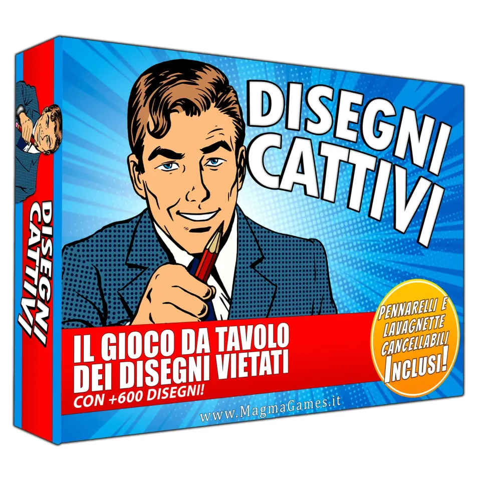 Magma Games Disegni Cattivi party game disegno 18+ 600 parole vietate