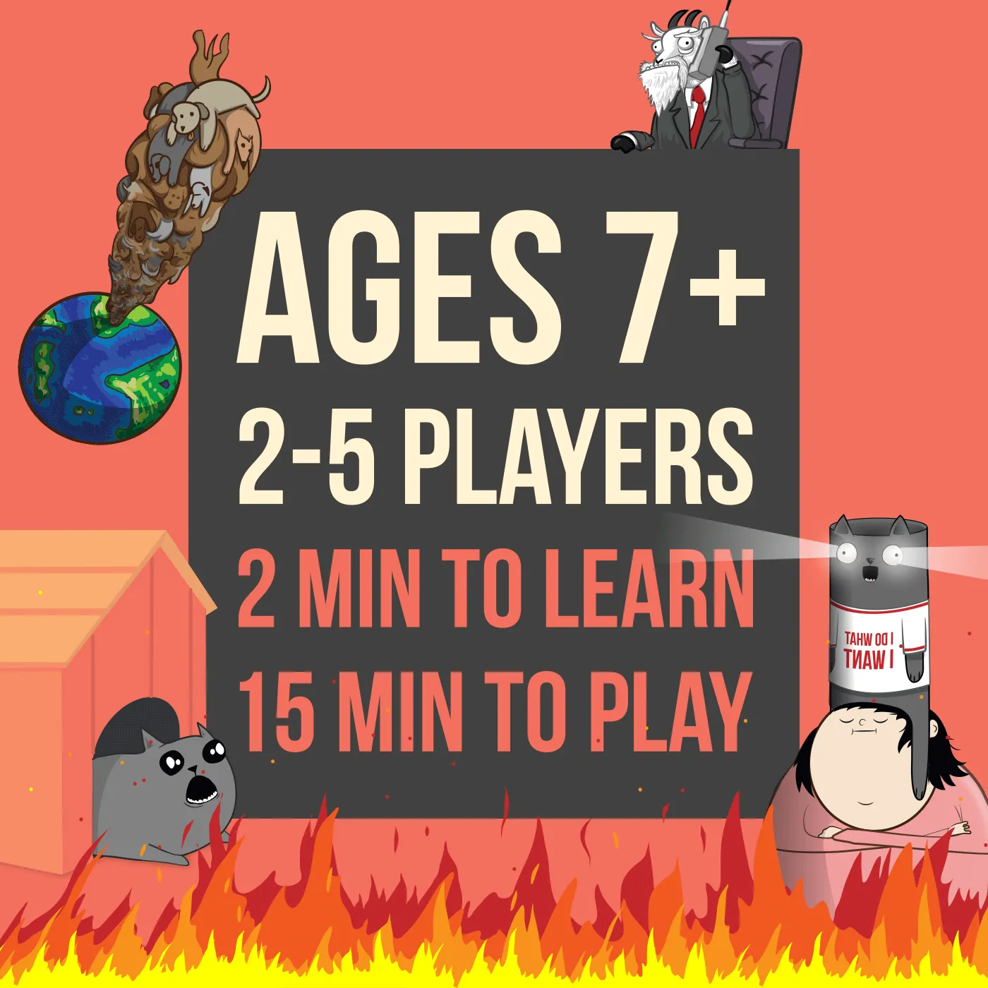 Exploding Kittens Barking Kittens espansione 20 carte