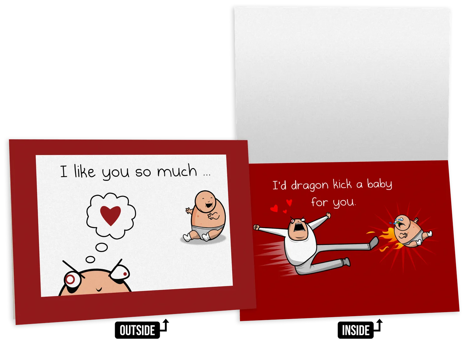 Exploding Kittens NSFW Vol. B biglietti auguri 4 pack spinti