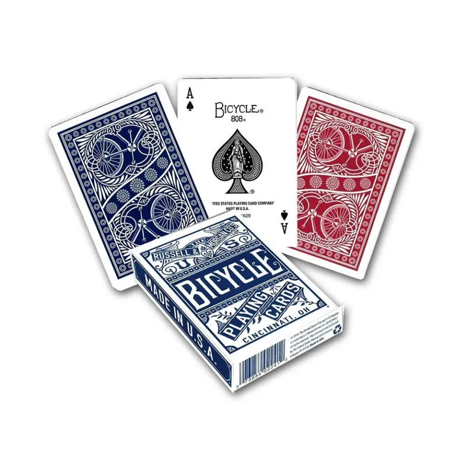 Bicycle Chainless mazzo carte da poker standard magictuck rosso