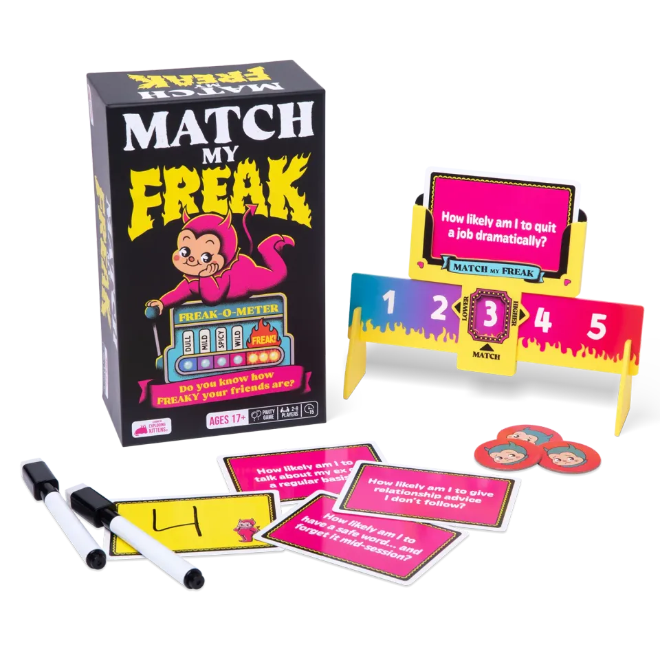 Exploding Kittens Match My Freak gioco party per adulti