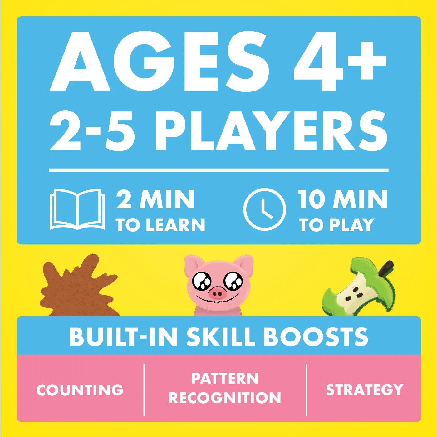Exploding Kittens You Little Stinker Pig Edition gioco dadi