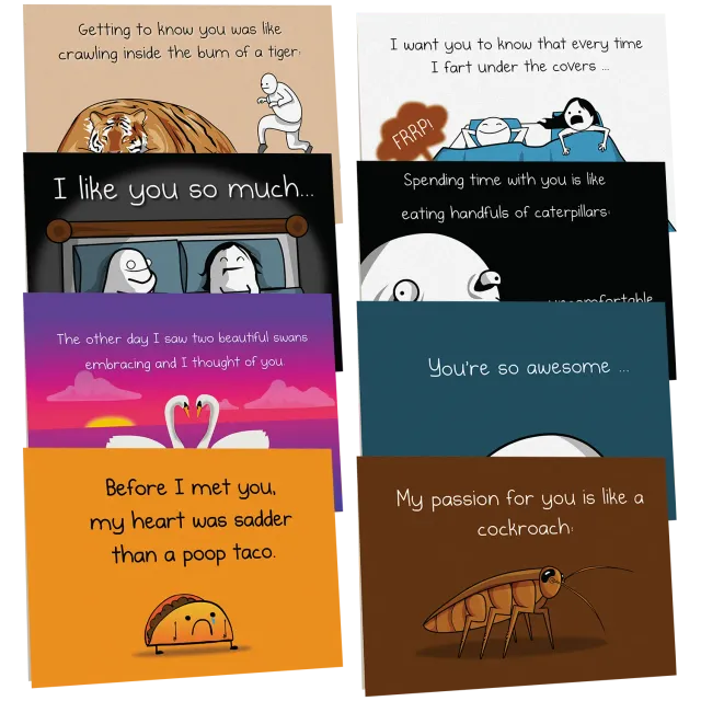 Exploding Kittens Love Friendship Vol. B biglietti auguri 8 pezzi