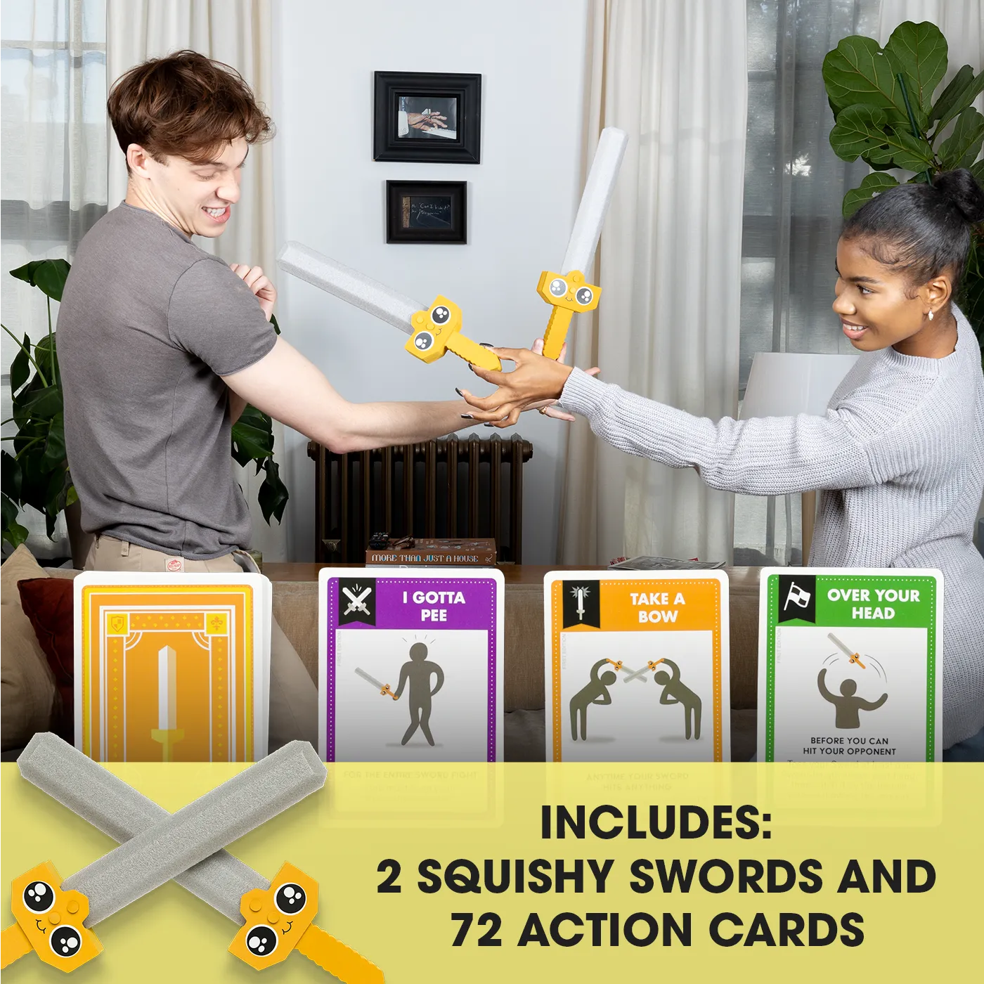 Exploding Kittens Fake Swords gioco carte duello inglese
