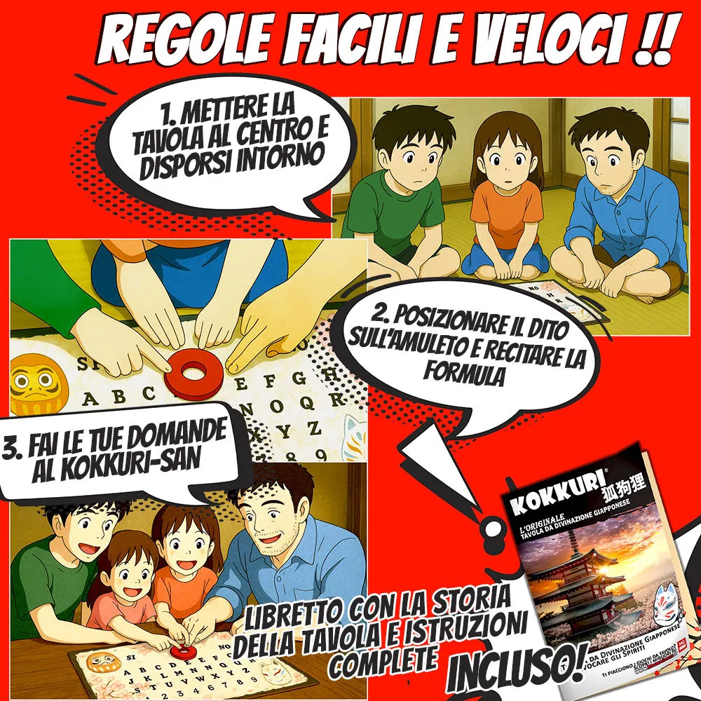 Magma Games Kokkuri gioco di societa per famiglie