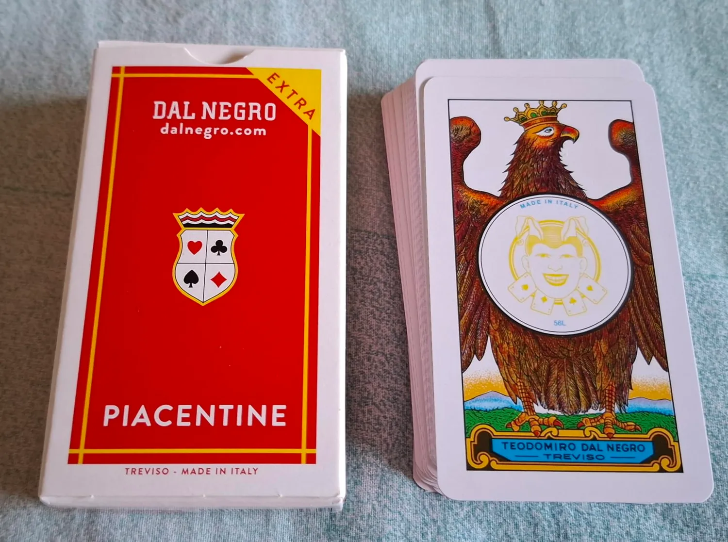 Dal Negro Piacentine carte regionali 40 carte plastificate
