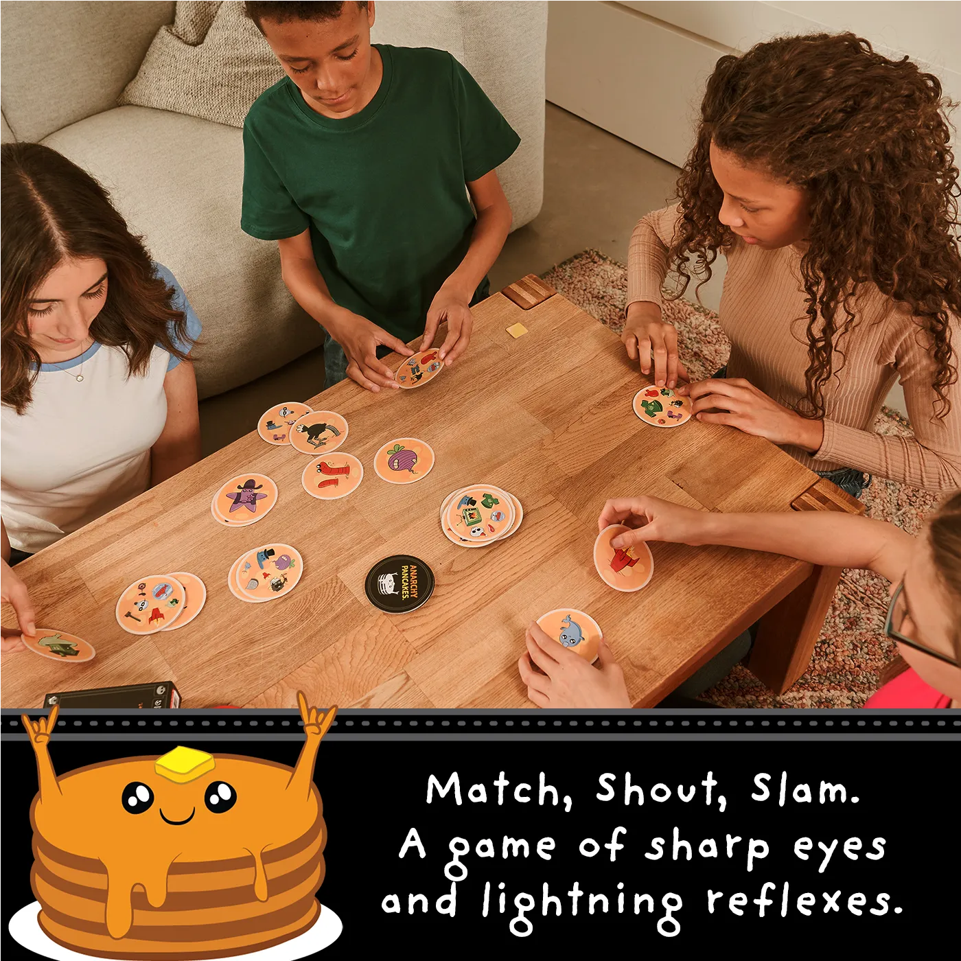 Exploding Kittens Anarchy Pancakes gioco carte velocità