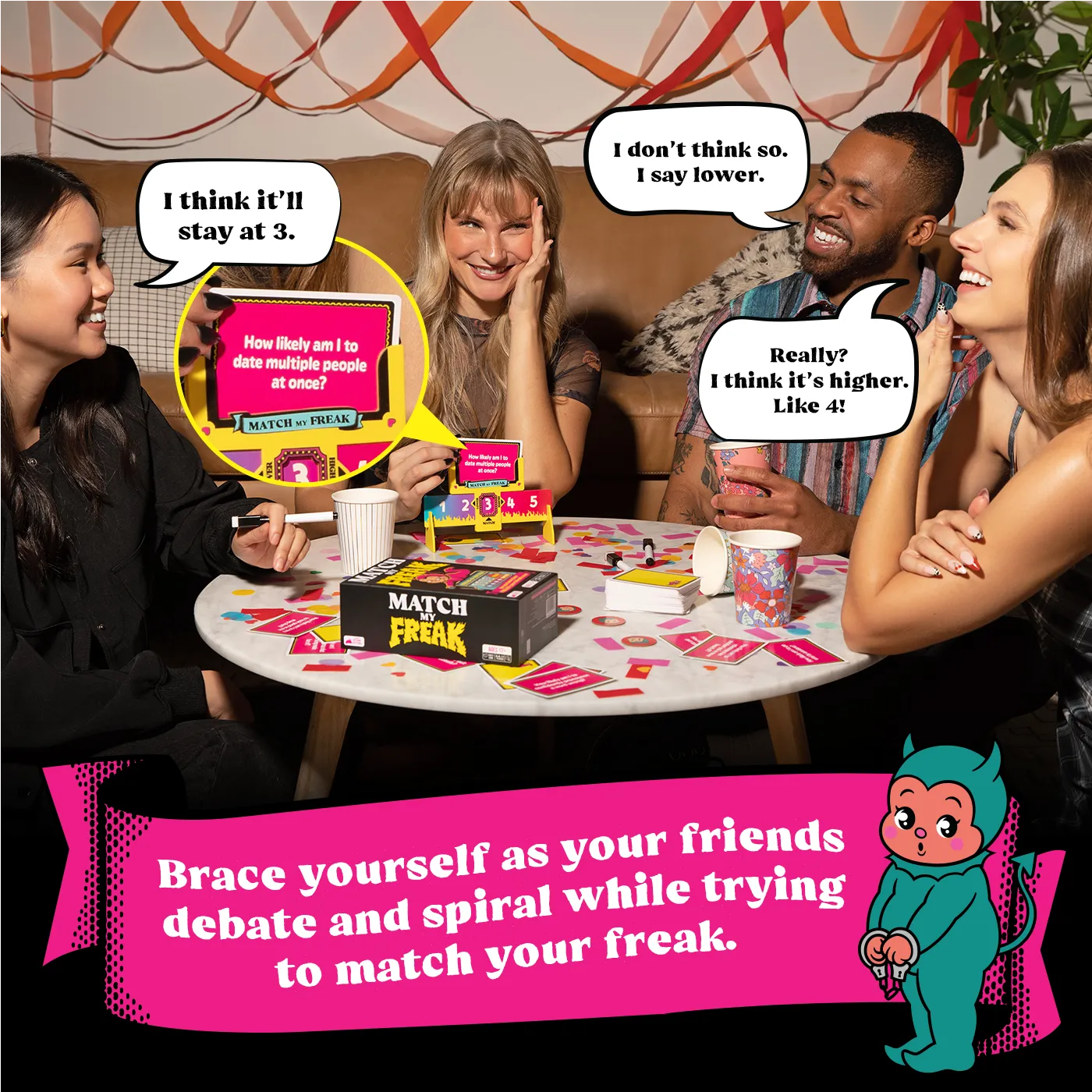 Exploding Kittens Match My Freak gioco party per adulti