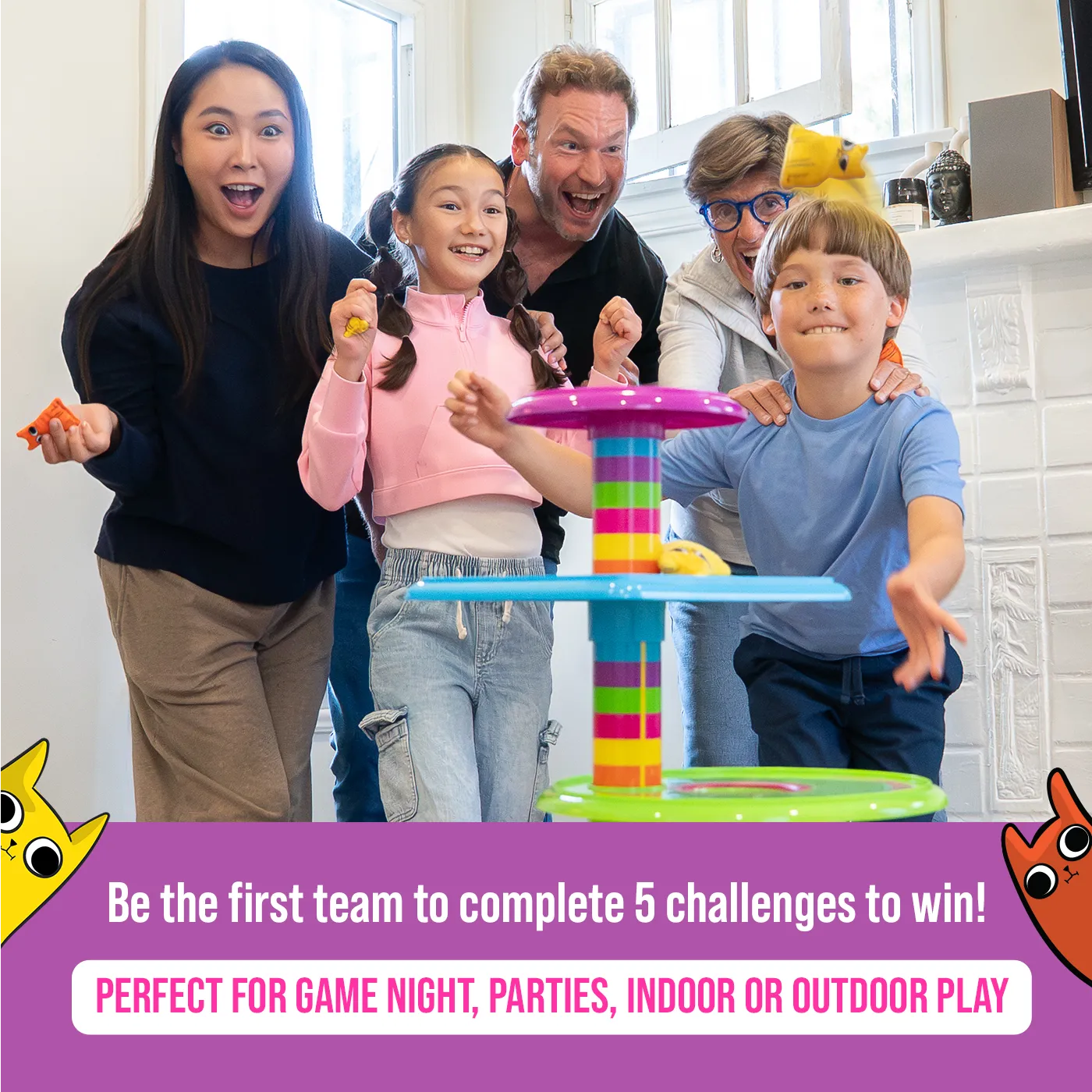 Exploding Kittens Cat Condo Cornhole gioco di lancio