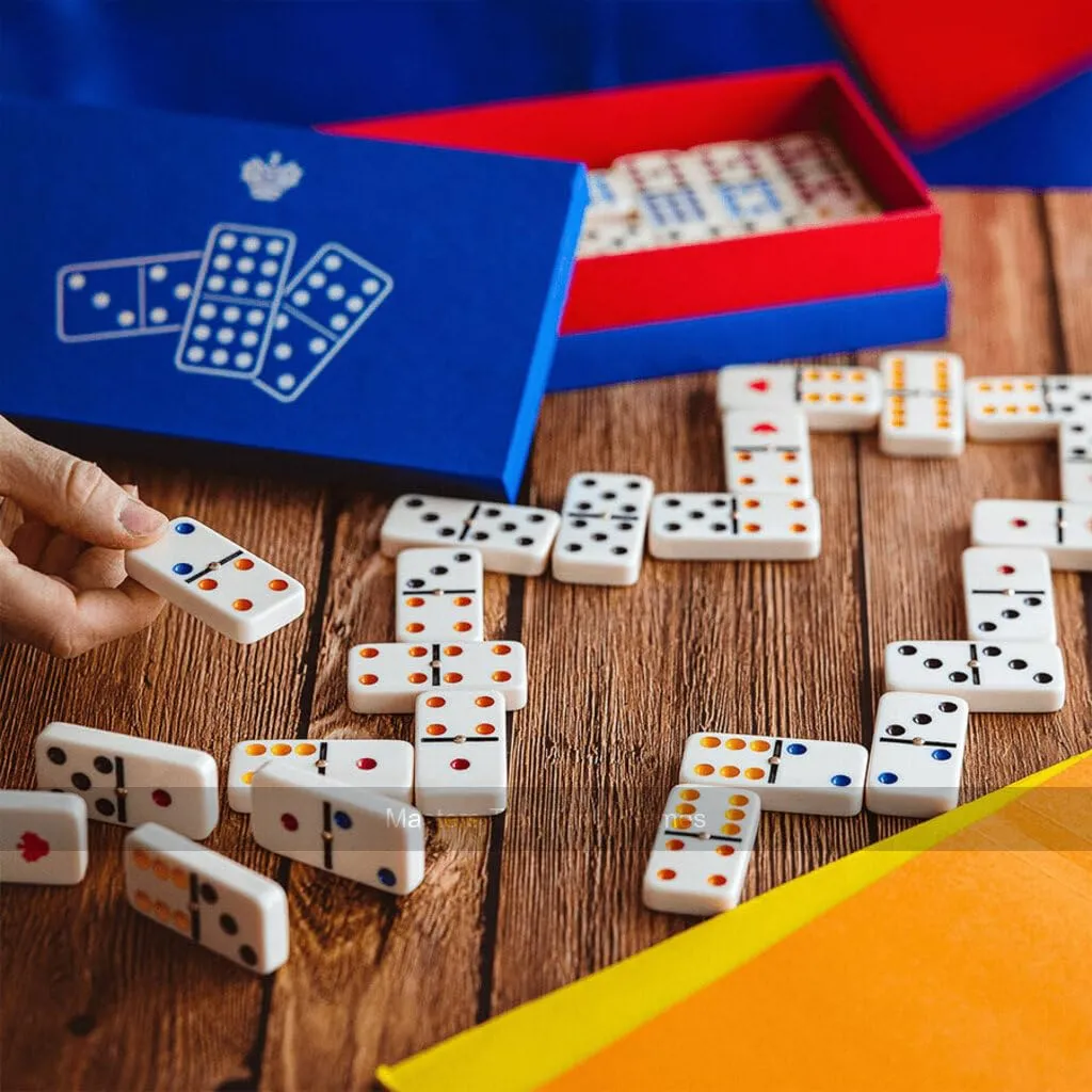Dal Negro Double 9 domino tessere 55 pezzi puntini