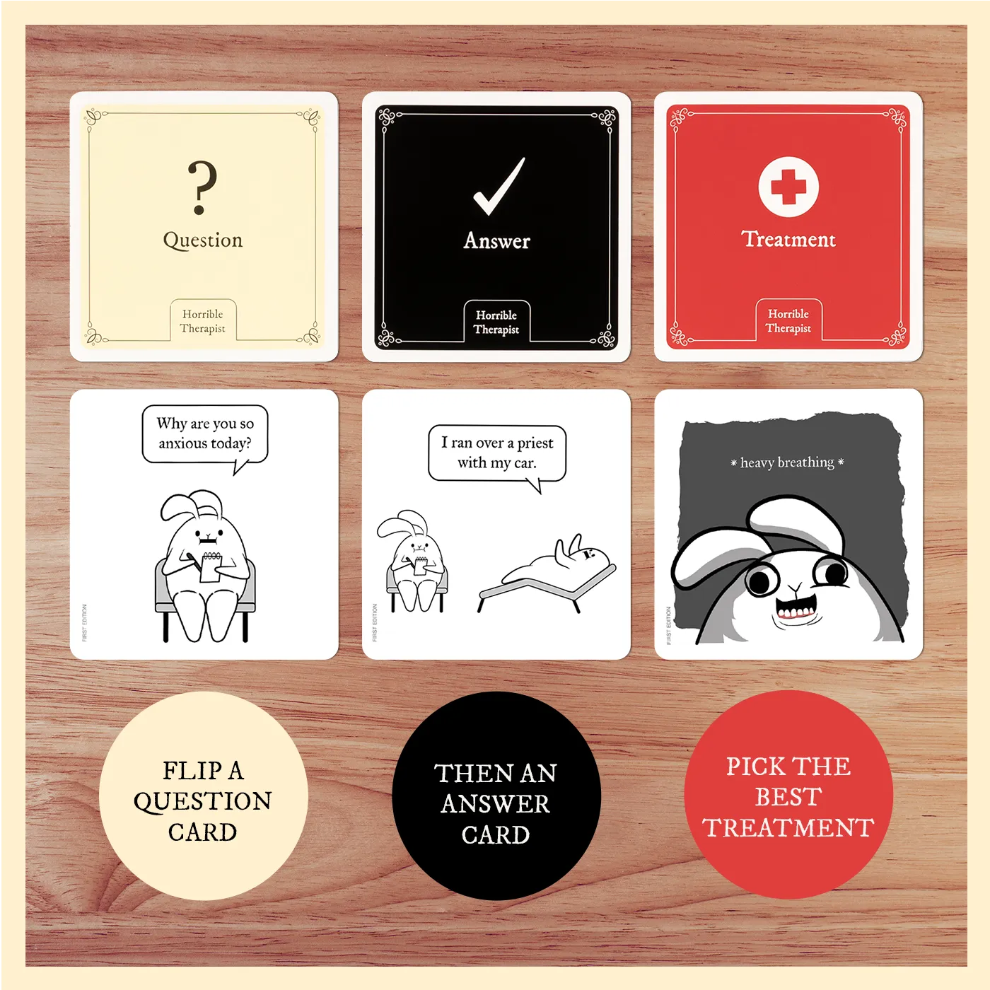 Exploding Kittens Horrible Therapist Base gioco carte adulti