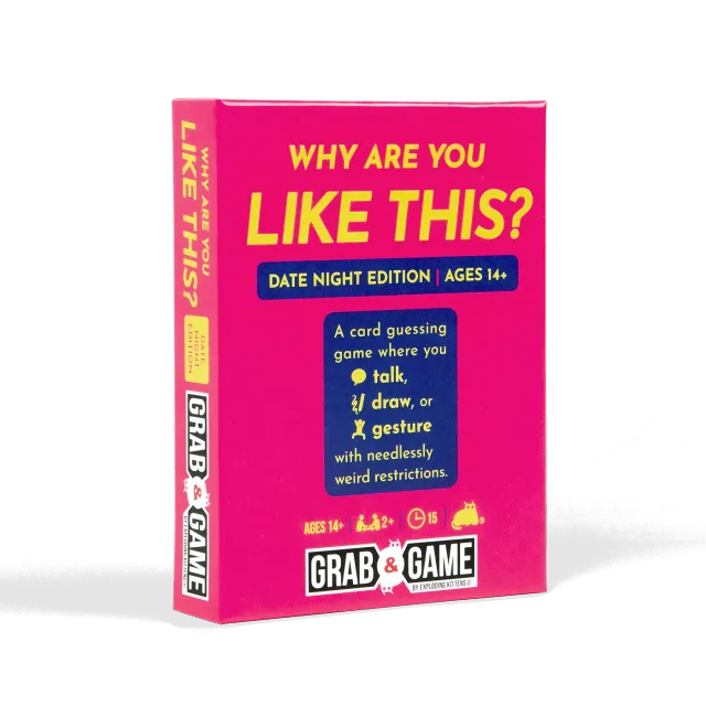 Exploding Kittens Why Are You Like This Date Night gioco coppie viaggio