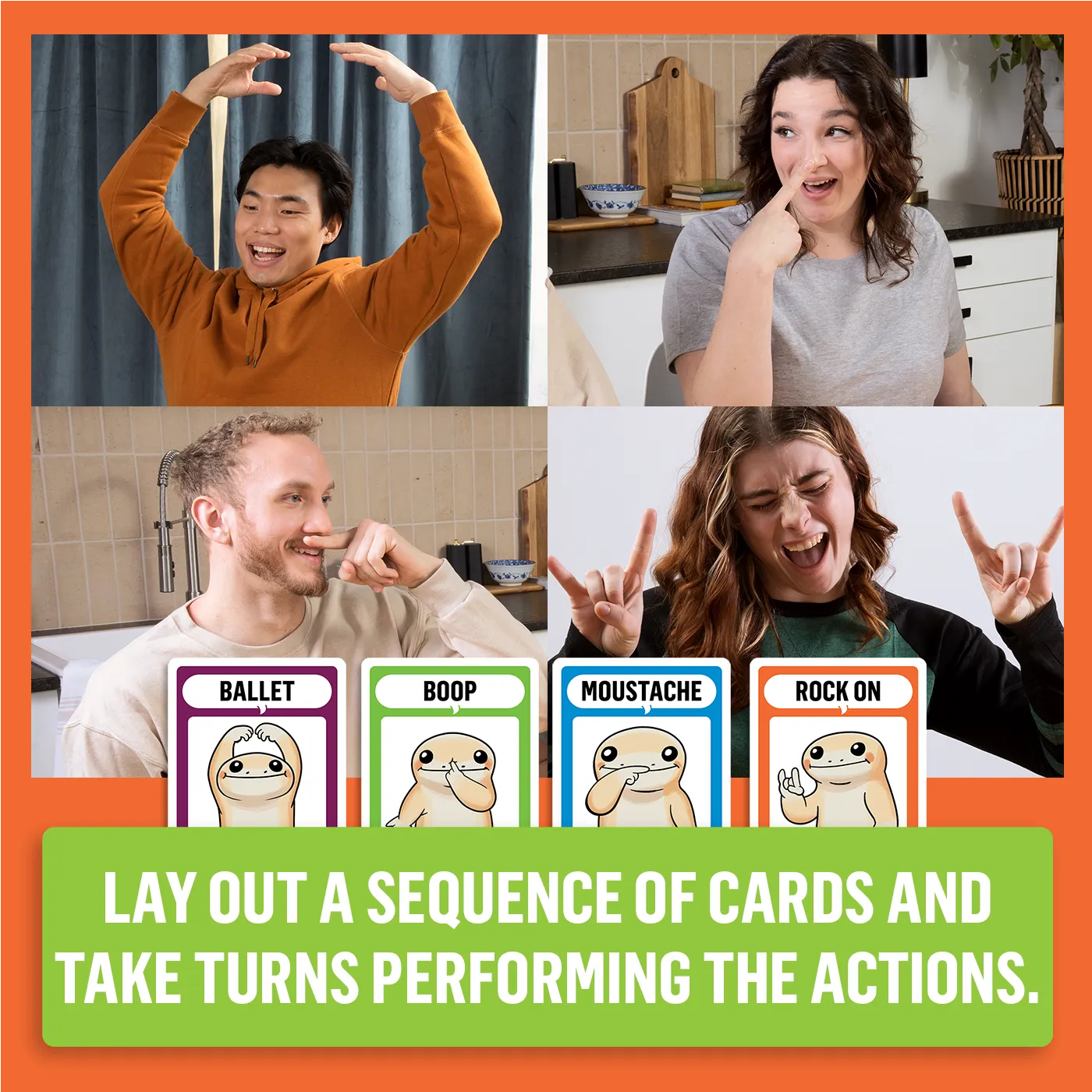 Exploding Kittens Coyote Large Edition gioco carte memoria