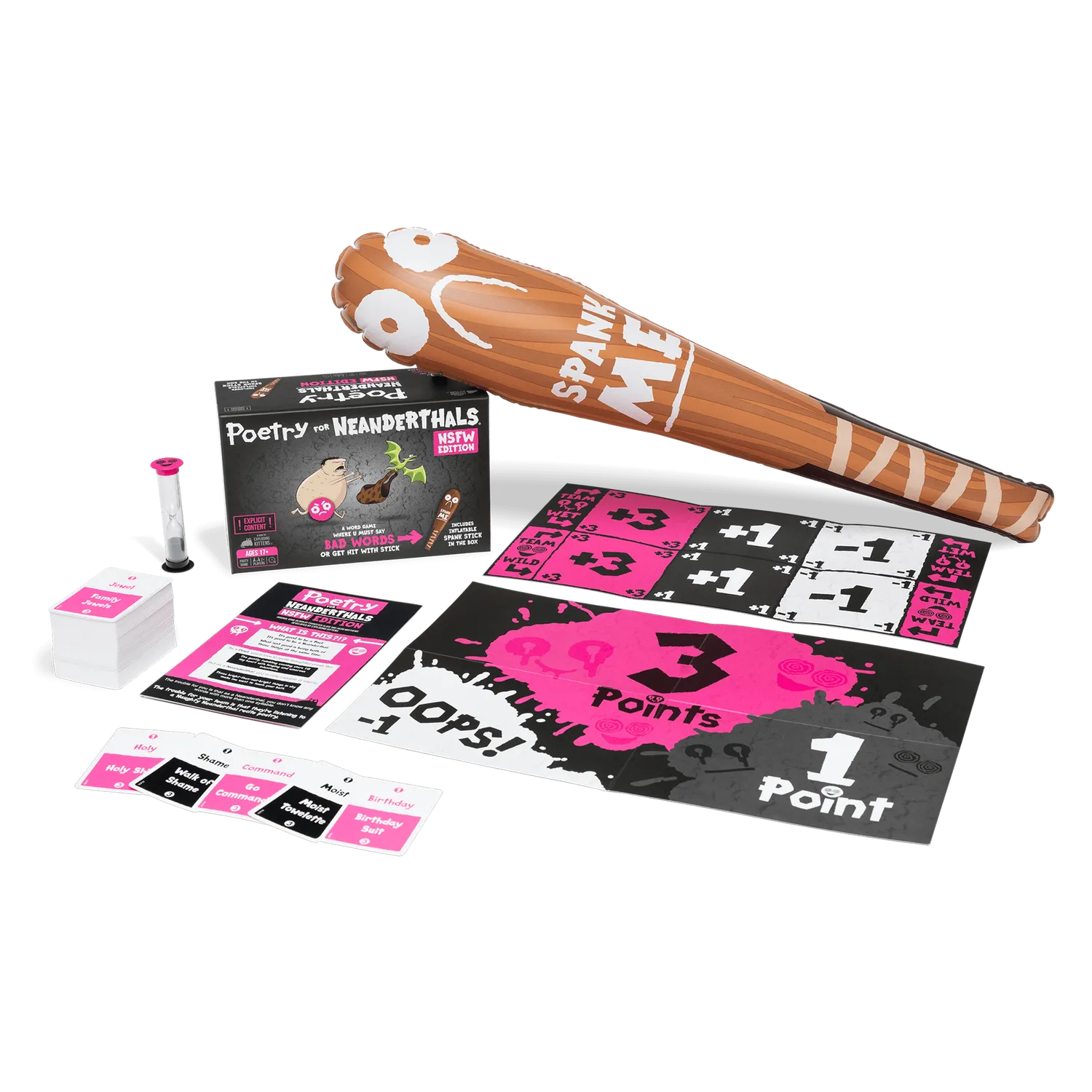 Exploding Kittens Poetry for Neanderthals NSFW gioco carte adulti