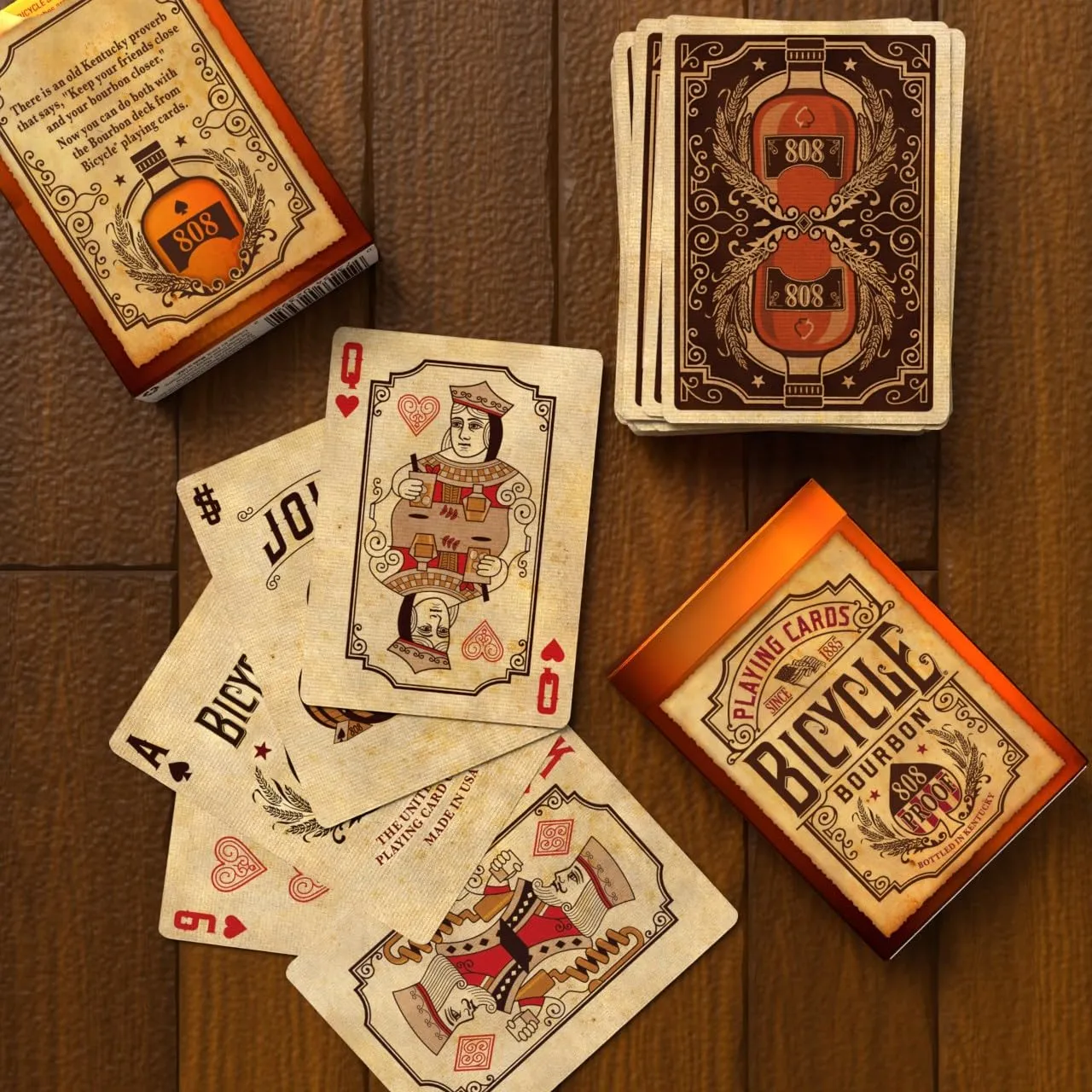 Bicycle Bourbon Carte da Poker Mazzo Borbone