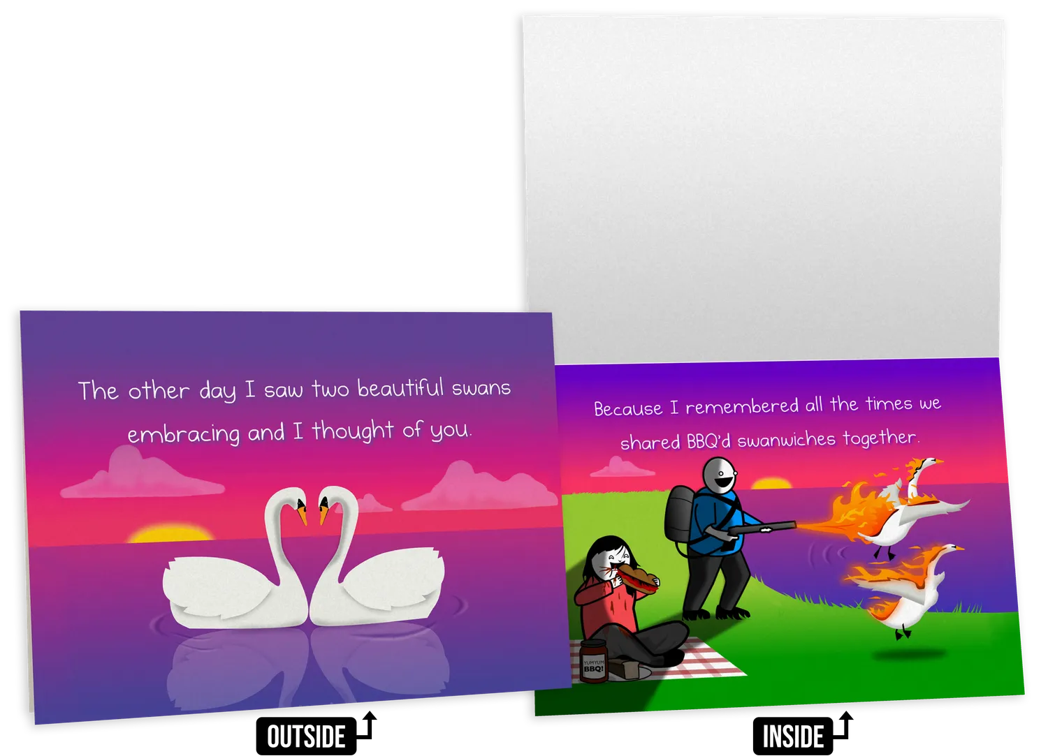 Exploding Kittens Love & Friendship Vol. C biglietti auguri 4 pezzi NSFW
