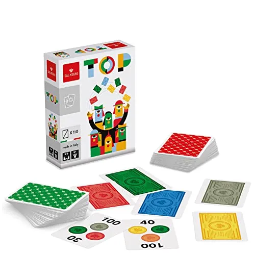 Dal Negro Top gioco di carte 110 carte 3-6 giocatori 8+ anni