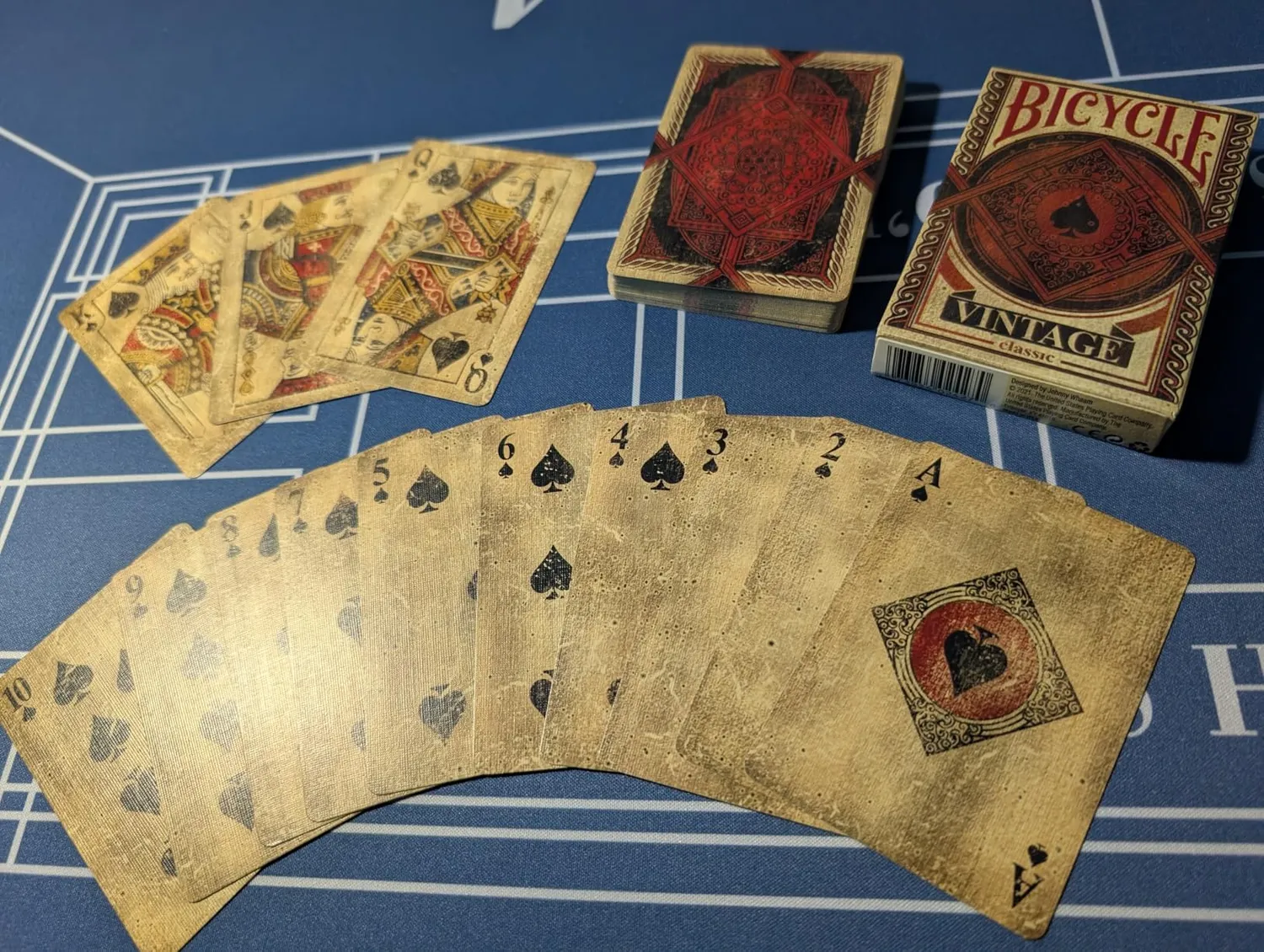 Bicycle Vintage mazzo carte da poker stile retrò