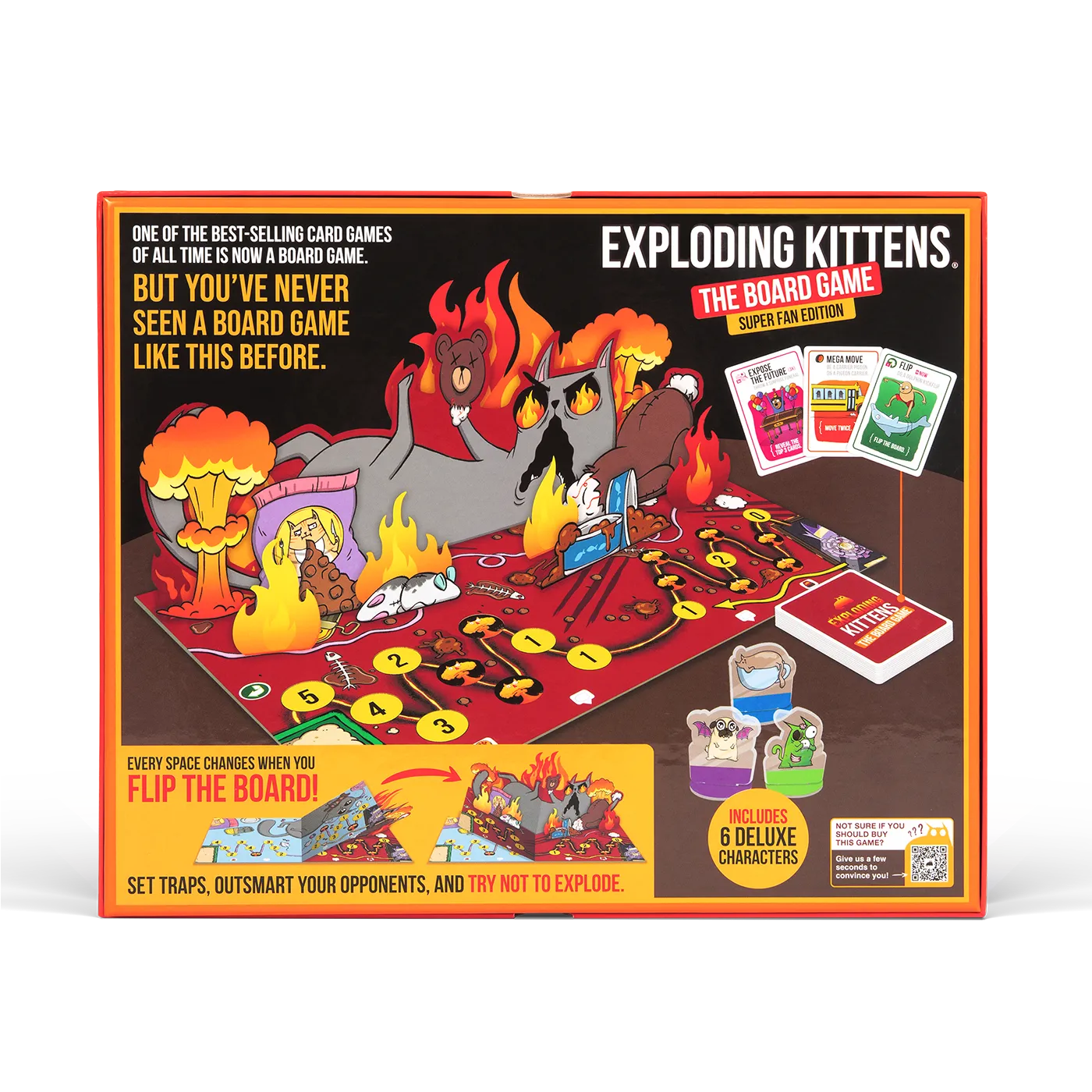 Exploding Kittens Super Fan Edition gioco da tavolo strategico