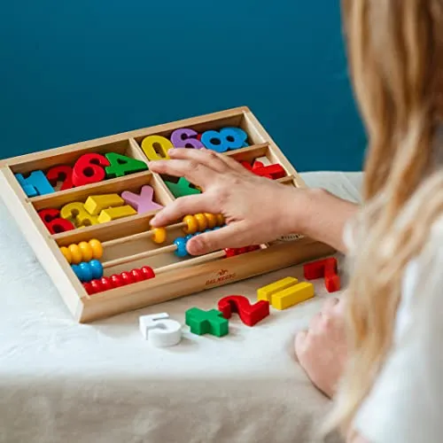 Dal Negro Imparo a Contare gioco educativo legno bambini 3+