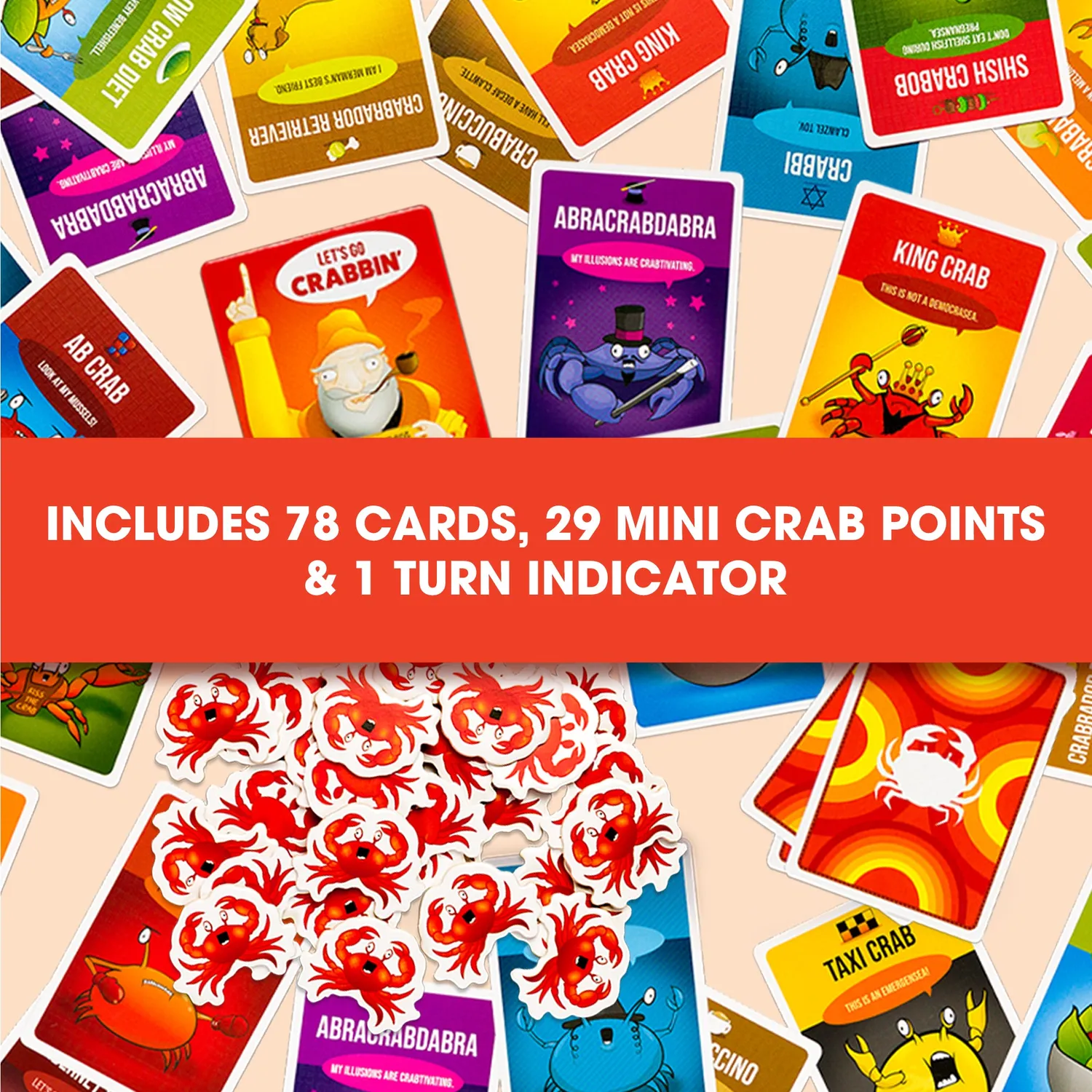 Exploding Kittens I'm A Little Crabby gioco di carte bluff