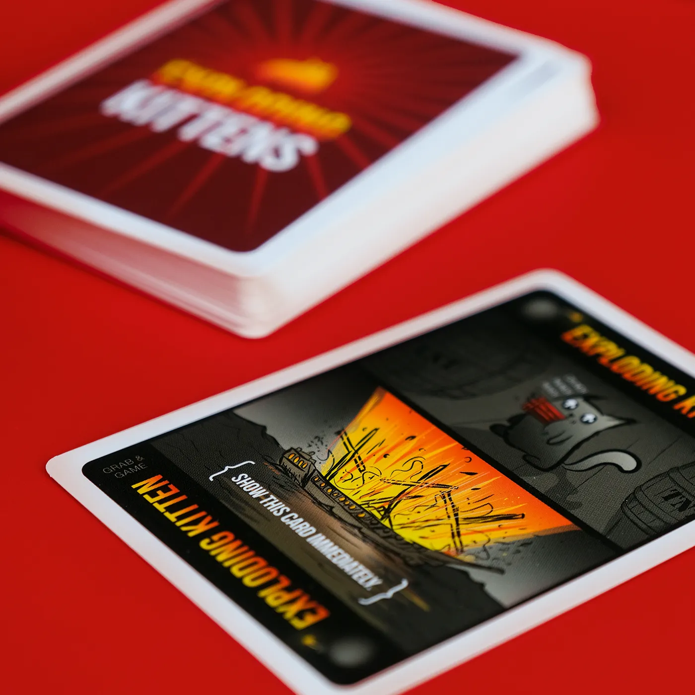 Exploding Kittens Original Grab Game gioco carte viaggio