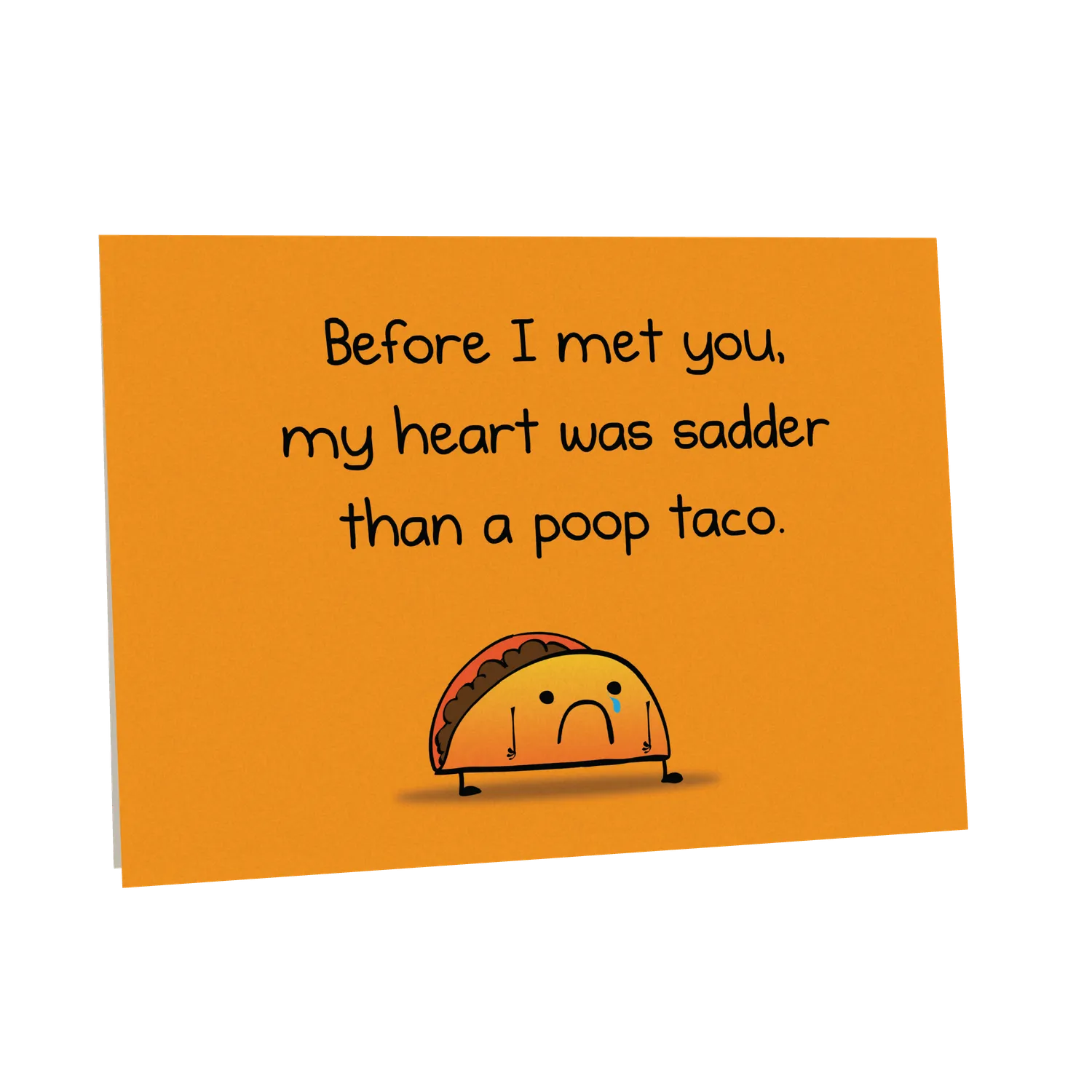Exploding Kittens Poop Taco biglietto auguri singolo irriverente