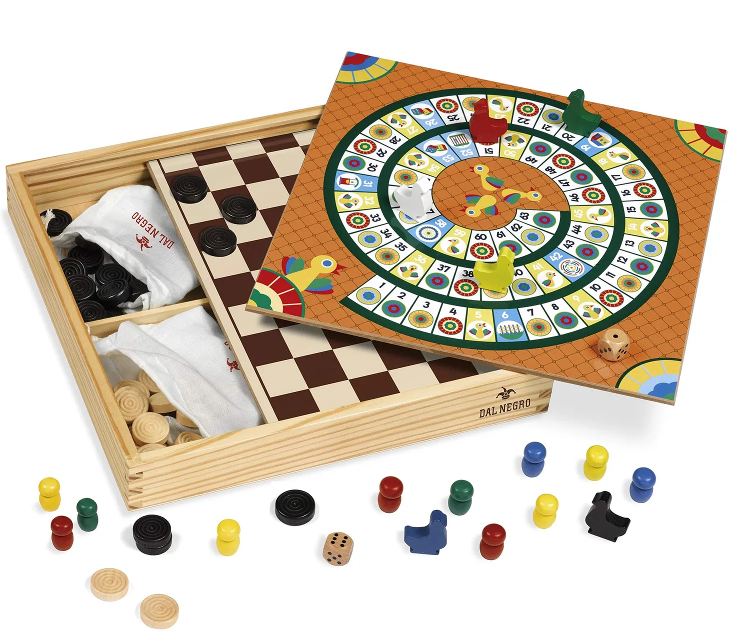 Dal Negro Tanti Giochi 20 giochi tavolo classici