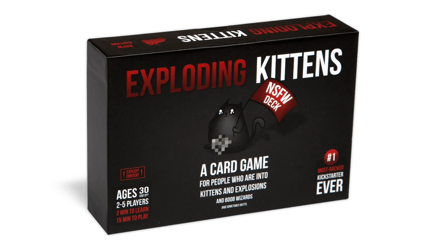 Exploding Kittens NSFW Bundle giochi carte vietato 17+