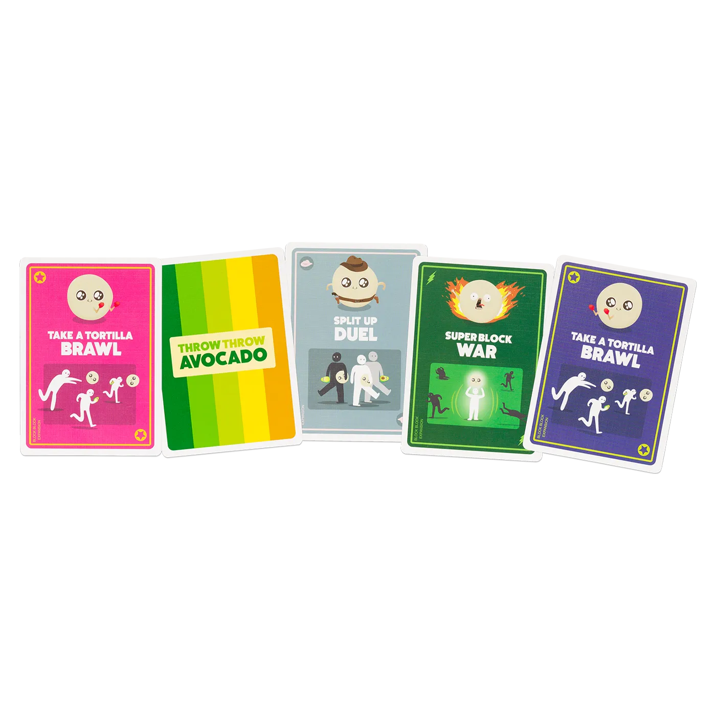 Exploding Kittens Block Block Burrito espansione gioco carte