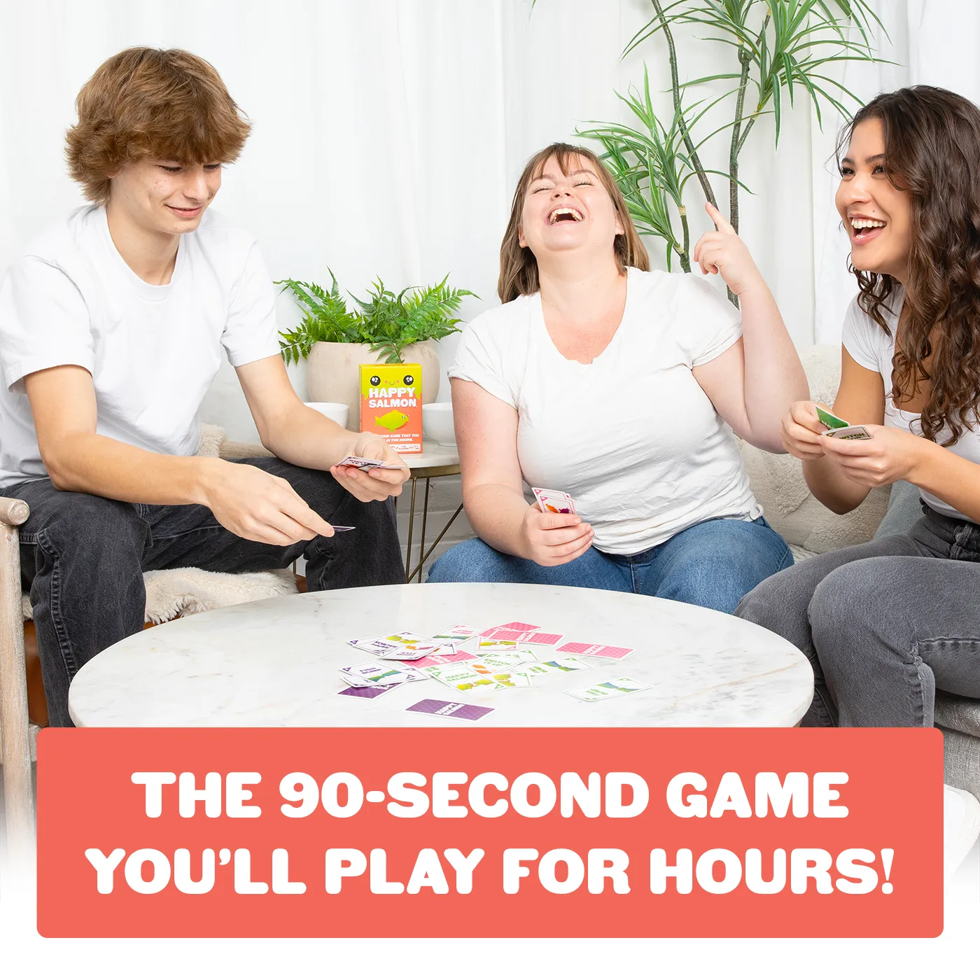 Exploding Kittens Happy Salmon Grab & Game gioco carte viaggio