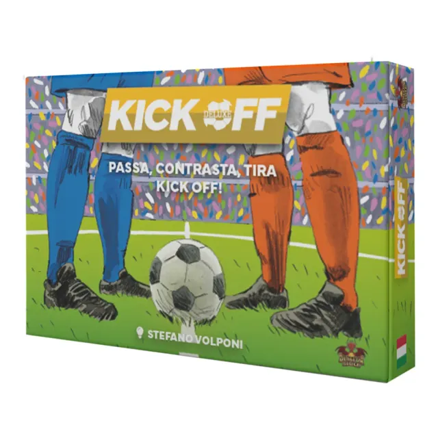 Kick Off Deluxe gioco carte calcio 2-4 giocatori tattico