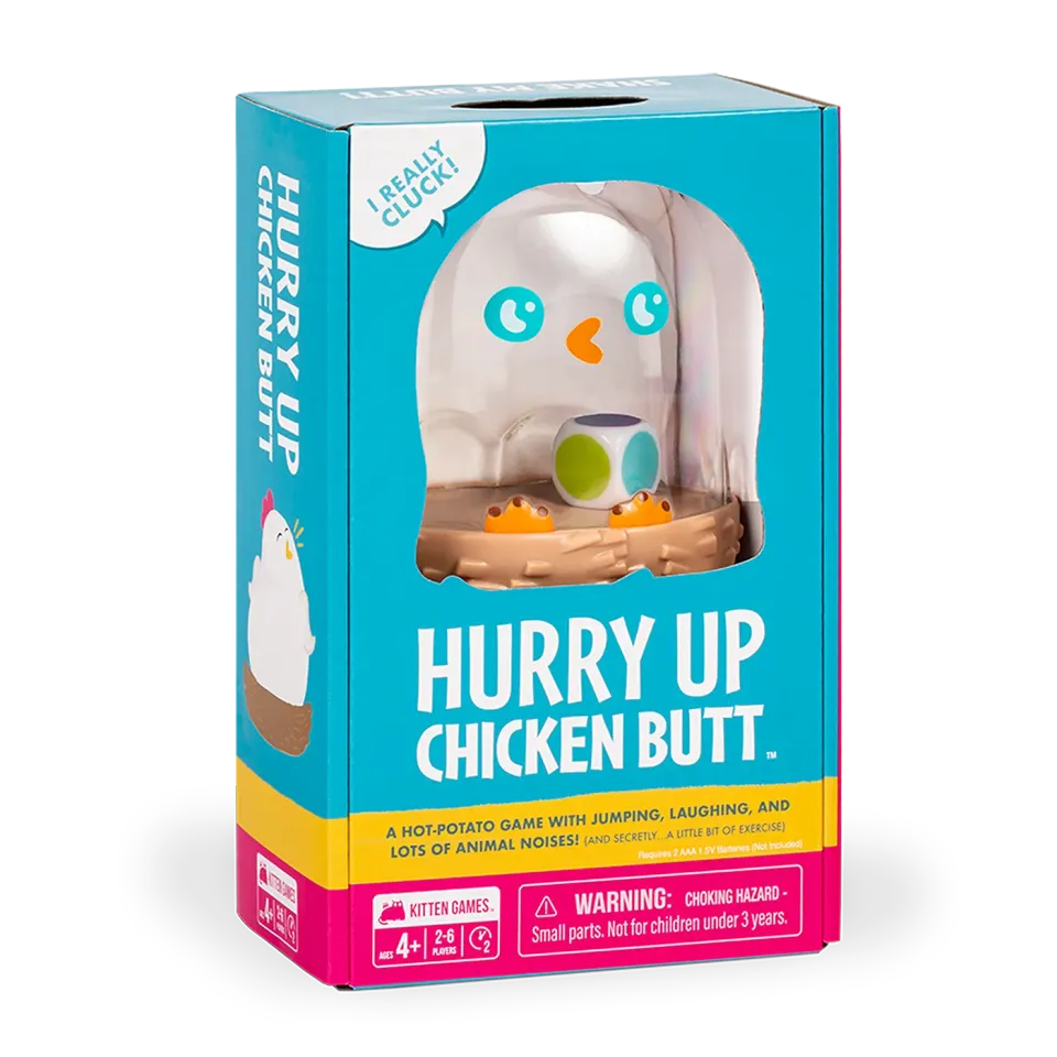 Exploding Kittens Hurry Up Chicken Butt gioco bambini pollo