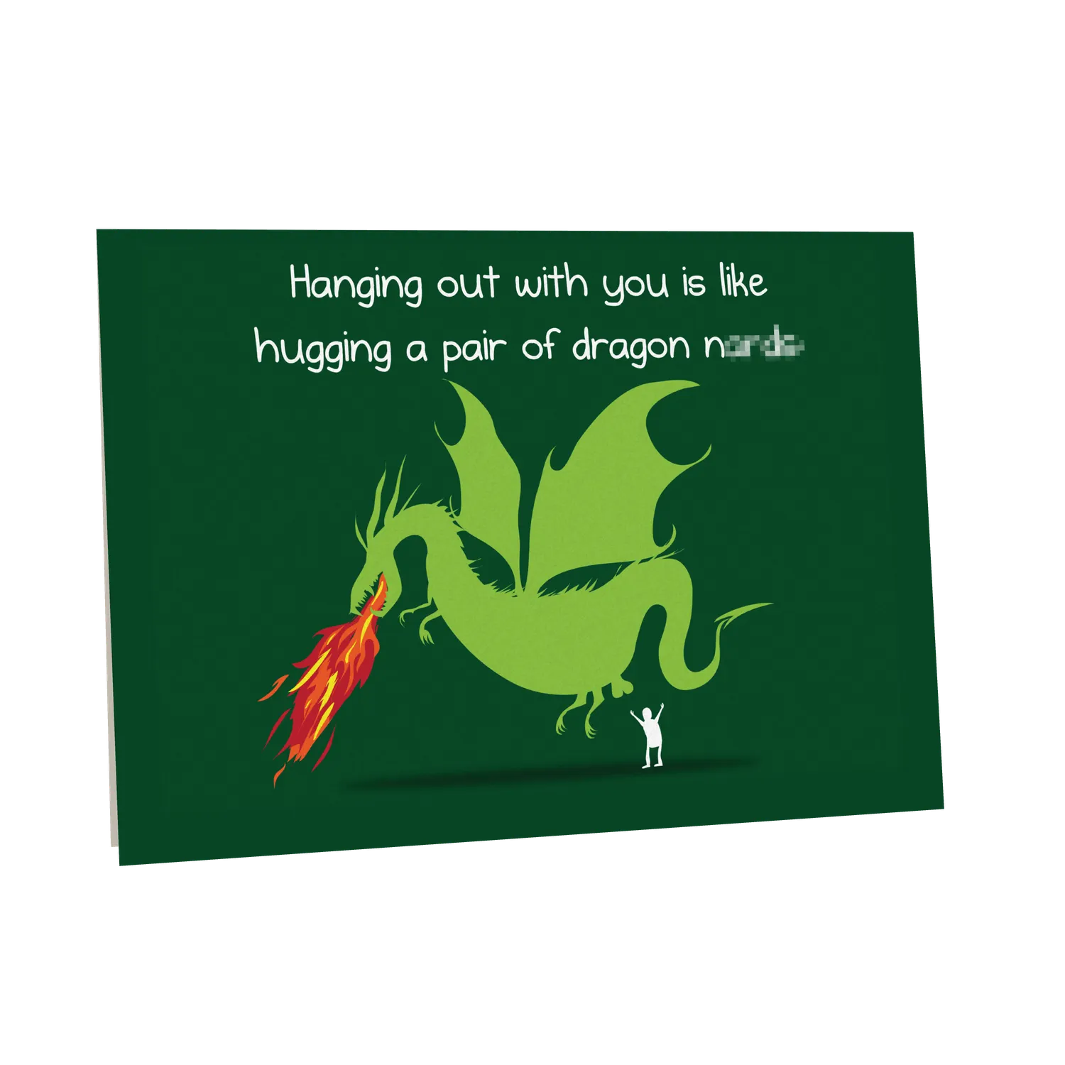 Exploding Kittens Dragon Nards biglietto auguri NSFW