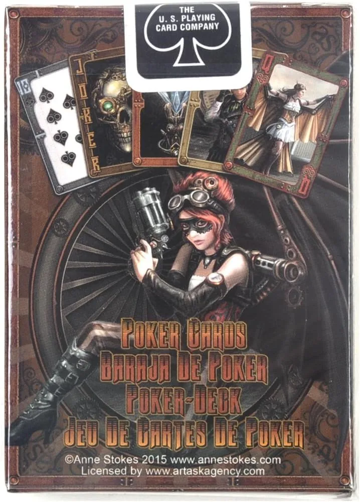 Bicycle Anne Stokes Steampunk carte poker 54 carte fantasy