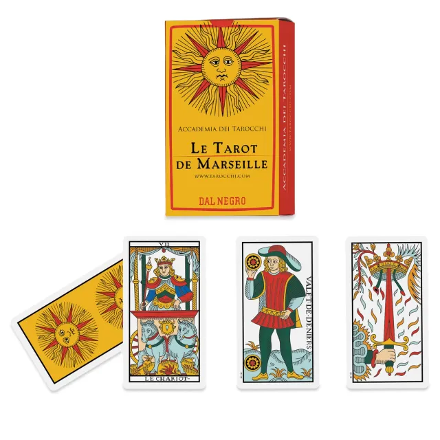Dal Negro Tarot de Marseille Bozzelli tarocchi 78 carte libretto