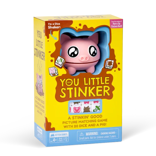Exploding Kittens You Little Stinker Pig Edition gioco dadi