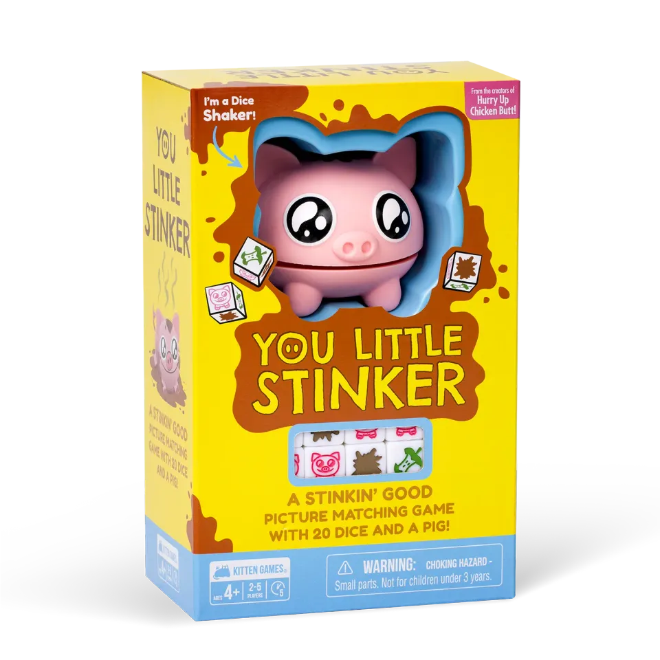 Exploding Kittens You Little Stinker Pig Edition gioco dadi
