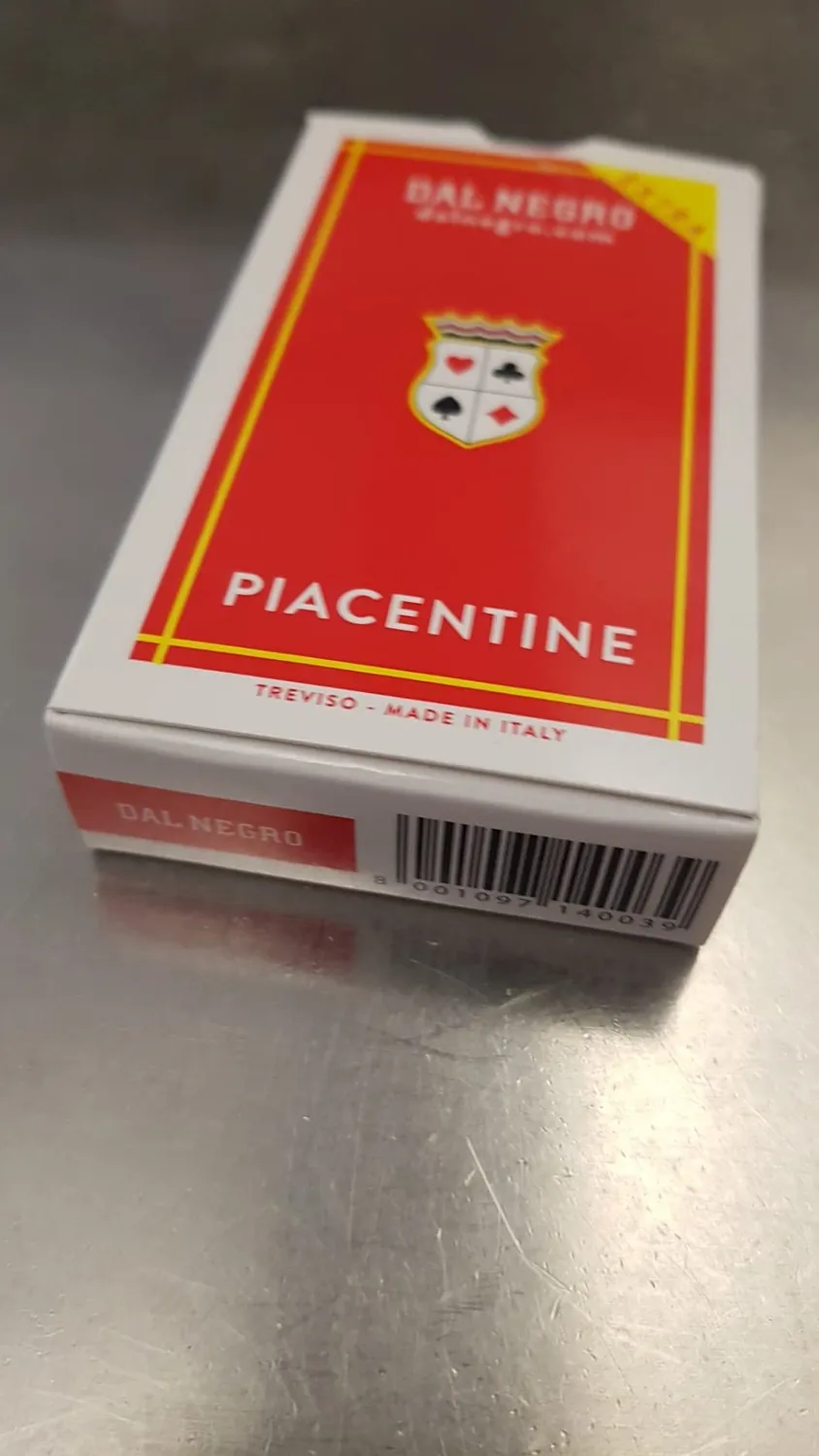 Dal Negro Piacentine carte regionali 40 carte plastificate