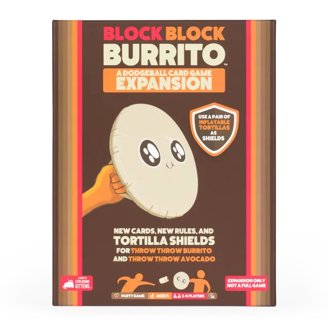 Exploding Kittens Block Block Burrito espansione gioco carte