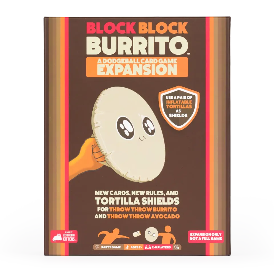 Exploding Kittens Block Block Burrito espansione gioco carte