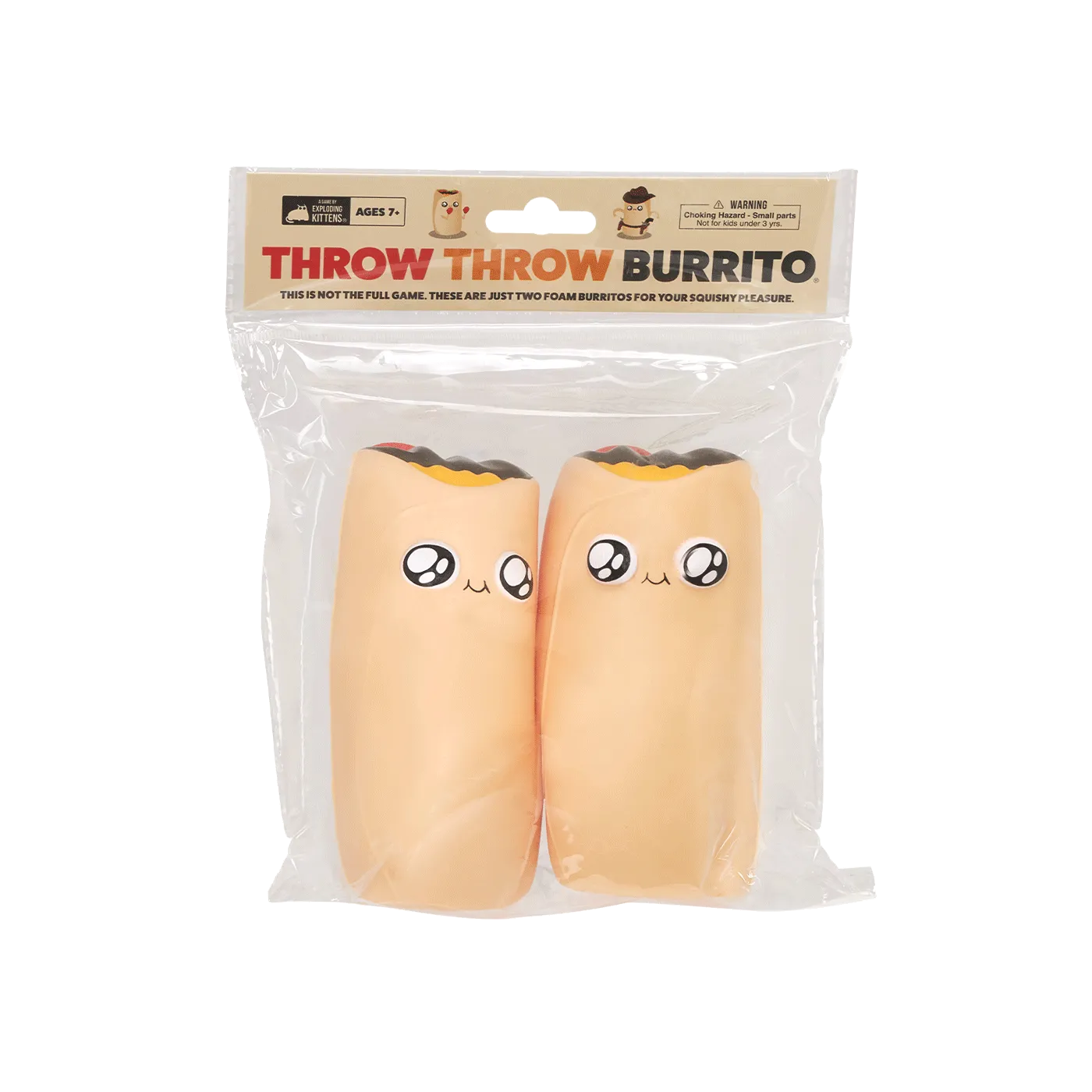 Exploding Kittens Throw Throw Burrito ricambio 2 burrito morbidi