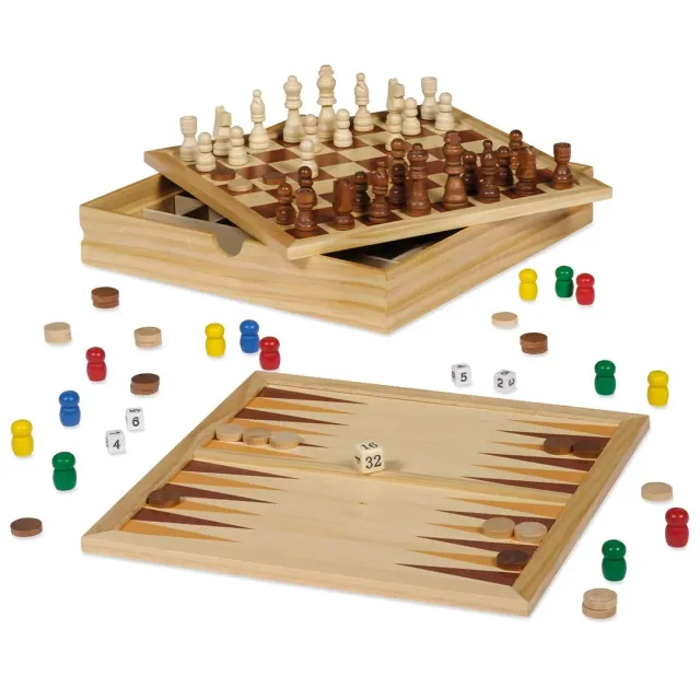 Dal Negro Top Games 30 Dama Scacchi Tria gioco tavolo