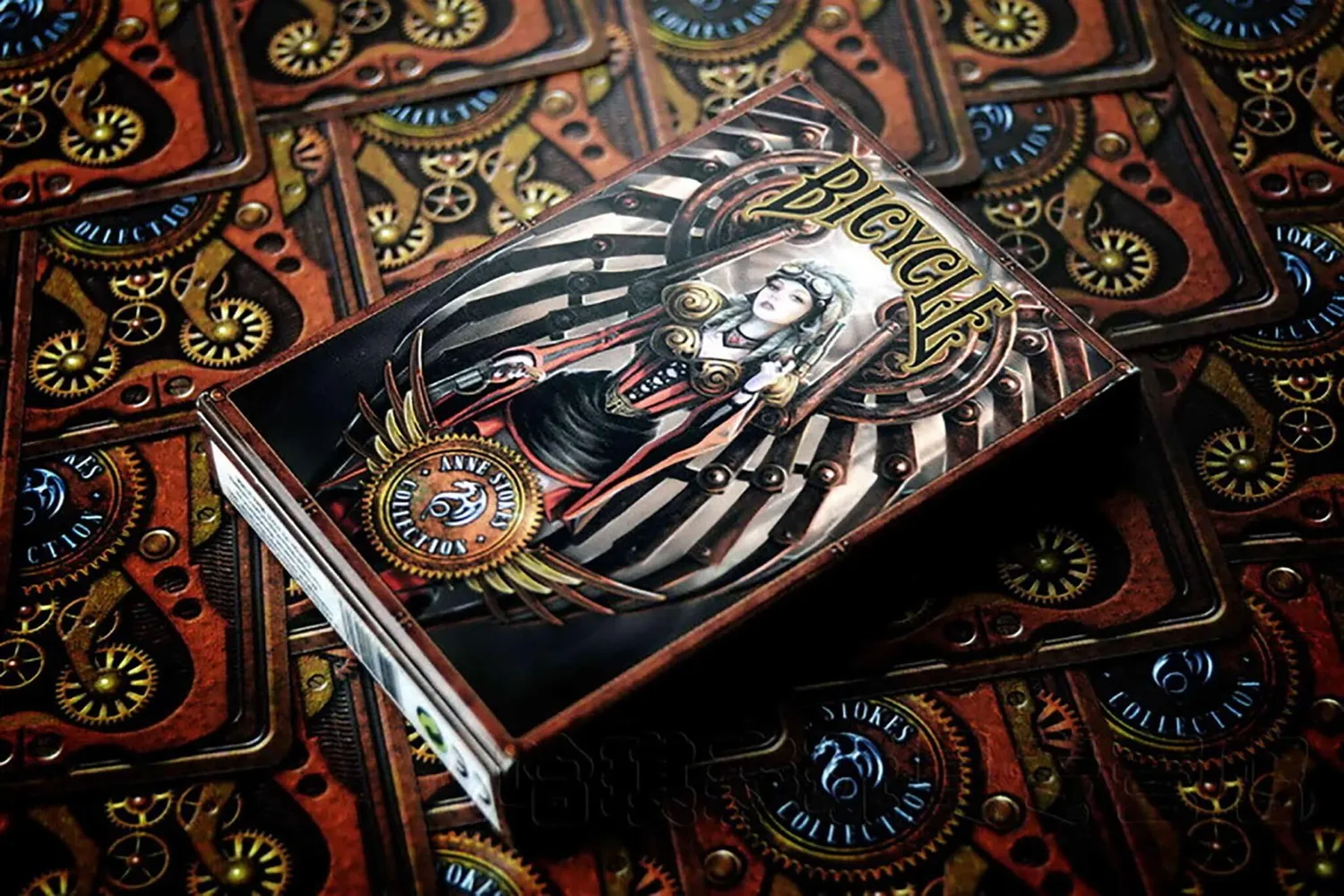 Bicycle Anne Stokes Steampunk carte poker 54 carte fantasy