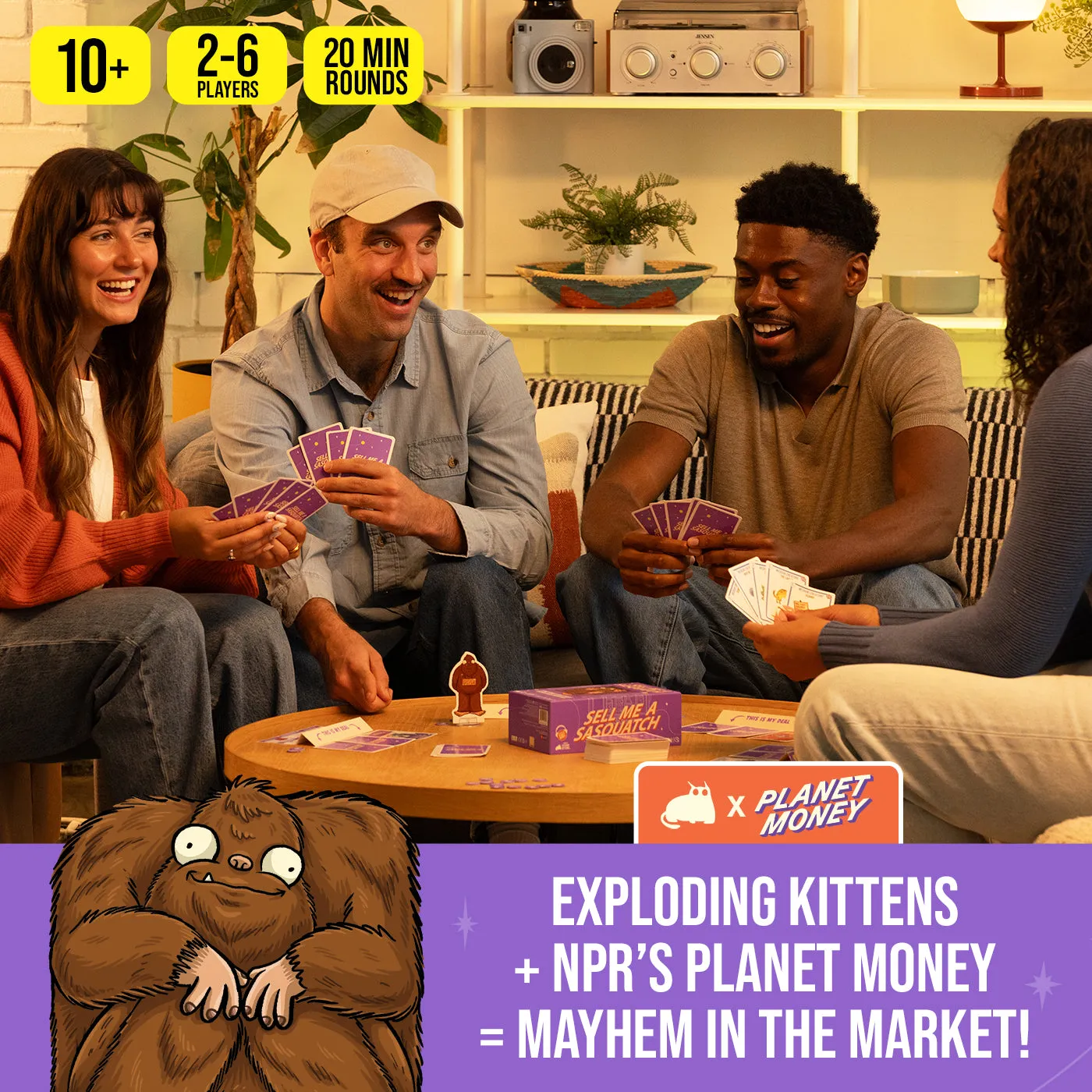 Sell Me A Sasquatch gioco bluff tradimento