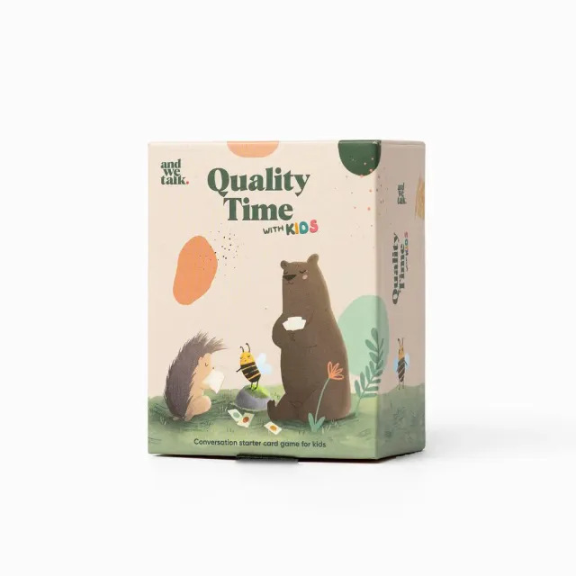 körvonal Quality Time Kids gioco carte inglese