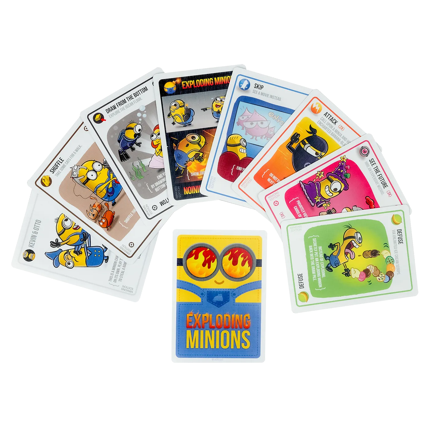 Exploding Kittens Exploding Minions gioco carte inglese